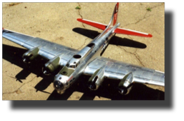 Boeing B-17 G. Scratch built in metal by Rojas Bazán. 1:15 scale.