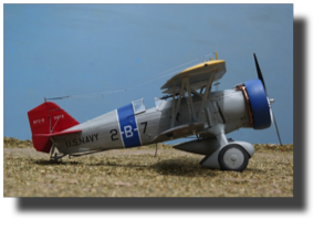 Curtiss BFC-2 Goshawk. Scratch built  by Guillermo Rojas Bazán. 1:24 scale.