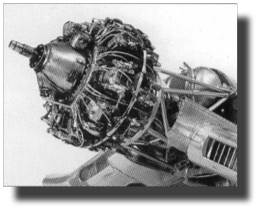 F4U-1 Corsair. Engine installation. Scratch built in metal by Rojas Bazán. Scale 1:15. Engineering model.