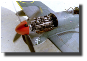 Hawker Tempest MkV. Napier Sabre IIB.Scratch built in metal by Rojas Bazán. 1:15 scale.