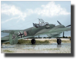 Messerschmitt Bf110 C. Scratch built in metal by Rojas Bazán. 1:15 scale. Diorama.