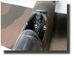 Supermarine Spitfire Mk I. Scratch built in metal by Rojas Bazán. 1:15 scale.