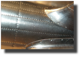 A6M2 Zero. Skin details. Scratch built in aluminum by Rojas Bazán. 1:15 scale. A6M2 Zero. Skin details. Scratch built in aluminum by Rojas Bazán. 1:15 scale.