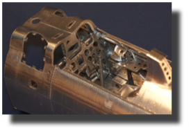 A6M2 Zero cockpit construction. 1:15 scale. Scratch built in metal by Rojas Bazán. A6M2 Zero cockpit construction. 1:15 scale. Scratch built in metal by Rojas Bazán.
