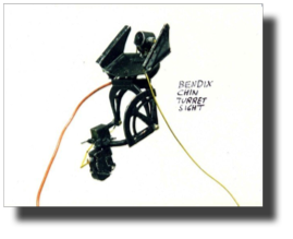Bendix chin turret sight, 1:15 scaleScratch built in metal by Rojas Bazán. Bendix chin turret sight, 1:15 scaleScratch built in metal by Rojas Bazán.