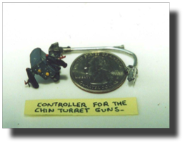 B-17 G. controller for the chin turret guns, 1:15 scale. Scratch built in metal by Rojas Bazán. B-17 G. controller for the chin turret guns, 1:15 scale. Scratch built in metal by Rojas Bazán.