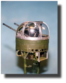 Boeing B-17 G. Sperry top turret. Scratch built in metal by Rojas Bazán. 1:15 scale. Boeing B-17 G. Sperry top turret. Scratch built in metal by Rojas Bazán. 1:15 scale.
