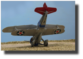 Curtiss BFC-2 Goshawk. Scratch built  by Guillermo Rojas Bazán. 1:24 scale.