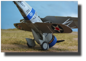 Curtiss BFC-2 Goshawk. Scratch built  by Guillermo Rojas Bazán. 1:24 scale.