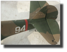 Curtiss P-40 B/C. Scratch built in metal by Rojas Bazán. 1:15 scale. Curtiss P-40 B/C. Scratch built in metal by Rojas Bazán. 1:15 scale.