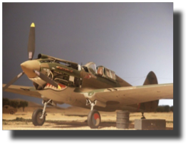 Curtiss P-40 B/C. Scratch built in metal by Rojas Bazán. 1:15 scale. Curtiss P-40 B/C. Scratch built in metal by Rojas Bazán. 1:15 scale.