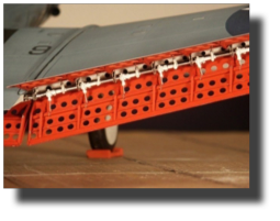 Douglas SBD-3. Dive brakes. Scratch built in metal by Rojas Bazán. 1:15 scale. Douglas SBD-3. Dive brakes. Scratch built in metal by Rojas Bazán. 1:15 scale.