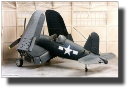 F4U-1 Corsair. Scratch built in metal by Rojas Bazán. Scale 1:15. Engineering model.