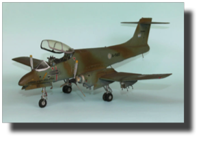 FMA IA 58 Pucará (nine models built). Scratch built in metal by Rojas Bazán. 1:48 scale. Made in 1983 FMA IA 58 Pucará (nine models built). Scratch built in metal by Rojas Bazán. 1:48 scale. Made in 1983