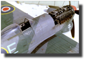 Hawker Tempest MkV. Napier Sabre IIB.Scratch built in metal by Rojas Bazán. 1:15 scale. Hawker Tempest MkV. Napier Sabre IIB.Scratch built in metal by Rojas Bazán. 1:15 scale.