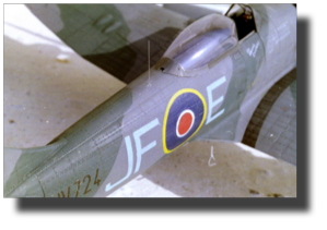 Hawker Tempest MkV. Scratch built in metal by Rojas Bazán. 1:15 scale.