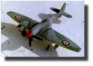 Hawker Tempest MkV. Scratch built in metal by Rojas Bazán. 1:15 scale. Hawker Tempest MkV. Scratch built in metal by Rojas Bazán. 1:15 scale.