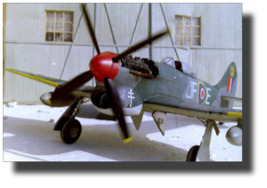 Hawker Tempest MkV. Scratch built in metal by Rojas Bazán. 1:15 scale. Hawker Tempest MkV. Scratch built in metal by Rojas Bazán. 1:15 scale.