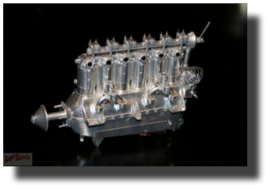 Junkers L2 engine. Scratch built in metal by Rojas Bazán. 1:15 scale. Junkers L2 engine. Scratch built in metal by Rojas Bazán. 1:15 scale.