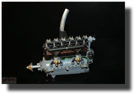 Junkers L2 engine. Scratch built in metal by Rojas Bazán. 1:15 scale. Junkers L2 engine. Scratch built in metal by Rojas Bazán. 1:15 scale.