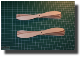 1925 Heine propellers. Scratch built by Guillermo Rojas Bazán. 1:15 scale 1925 Heine propellers. Scratch built by Guillermo Rojas Bazán. 1:15 scale