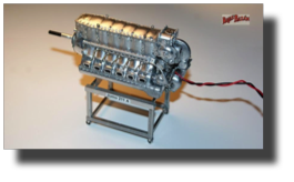 Jumo 211 A engine, 1:16 scale. Scratch built in metal by Guillermo Rojas Bazán. Jumo 211 A engine, 1:16 scale. Scratch built in metal by Guillermo Rojas Bazán.
