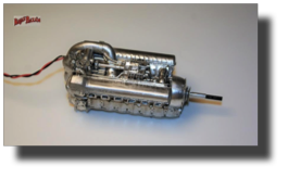 Jumo 211 A engine, 1:16 scale. Scratch built in metal by Guillermo Rojas Bazán. Jumo 211 A engine, 1:16 scale. Scratch built in metal by Guillermo Rojas Bazán.