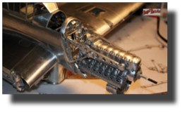 Ju 87 B-1. Jumo 211 installation. Scratch built in metal by Rojas Bazán. 1:16 scale. Ju 87 B-1. Jumo 211 installation. Scratch built in metal by Rojas Bazán. 1:16 scale.