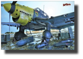 Junkers Ju 87 B-1 Stuka. Scratch built in metal by Rojas Bazán. 1:16 scale. Diorama. Junkers Ju 87 B-1 Stuka. Scratch built in metal by Rojas Bazán. 1:16 scale. Diorama.