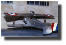 Nieuport 11 Bebe. Scratch built by Rojas Bazán. 1:15 scale.