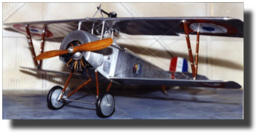 Nieuport 11 Bebe. Scratch built by Rojas Bazán. 1:15 scale.