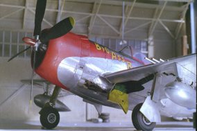 Republic P-47 Thunderbolt. Scratch built in metal by Rojas Bazán. 1:15 scale. Republic P-47 Thunderbolt. Scratch built in metal by Rojas Bazán. 1:15 scale.