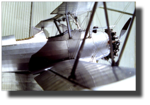 Stearman PT-17. Scratch built by Rojas Bazán. 1:24 scale. Engineering model; operating ailerons, elevators and rudder from both cockpits. Electric system. Stearman PT-17. Scratch built by Rojas Bazán. 1:24 scale. Engineering model; operating ailerons, elevators and rudder from both cockpits. Electric system.