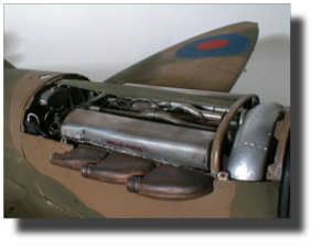 Spitfire Mk I. Rolls Royce Merlin II details. Scratch built in metal by Rojas Bazán. 1:15 scale. Spitfire Mk I. Rolls Royce Merlin II details. Scratch built in metal by Rojas Bazán. 1:15 scale.