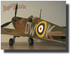 Supermarine Spitfire Mk I. Scratch built in metal by Rojas Bazán. 1:15 scale. Built in 1995. Supermarine Spitfire Mk I. Scratch built in metal by Rojas Bazán. 1:15 scale. Built in 1995.