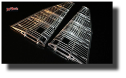 Junkers Ju 87 B-1. Outer wings frames. Scratch built in metal by Rojas Bazán. 1:16 scale. Junkers Ju 87 B-1. Outer wings frames. Scratch built in metal by Rojas Bazán. 1:16 scale.